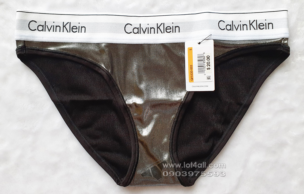 Quần lót nữ Calvin Klein QF5520 Modern Wet Look Bikini Clear