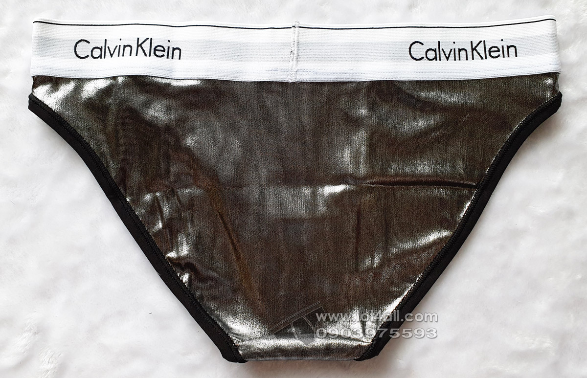 Quần lót nữ Calvin Klein QF5520 Modern Wet Look Bikini Clear