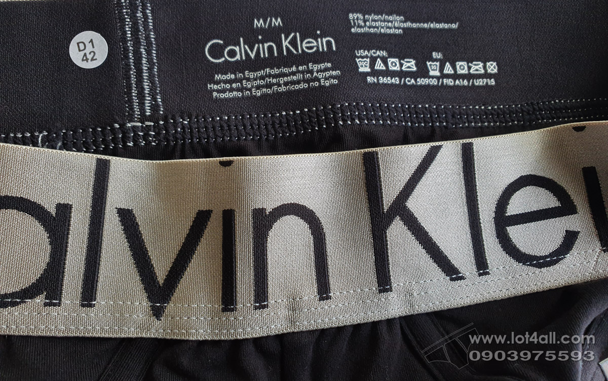 Quần lót Calvin Klein U2715 Steel Micro Hip Brief Black
