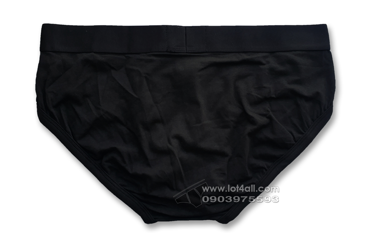 Quần lót nam Emporio Armani Rubber Pixel Logo Brief Black