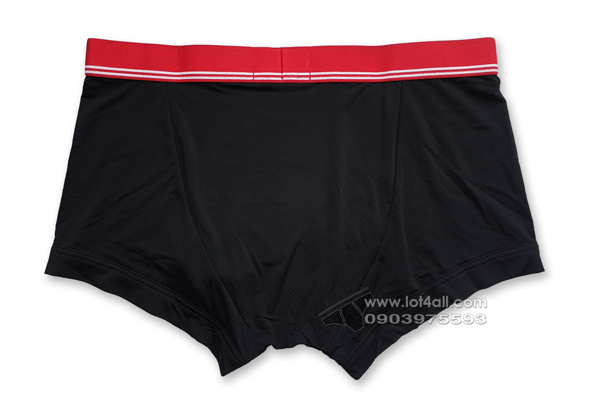 Quần lót nam Emporio Armani Mesh Microfiber Trunk Black