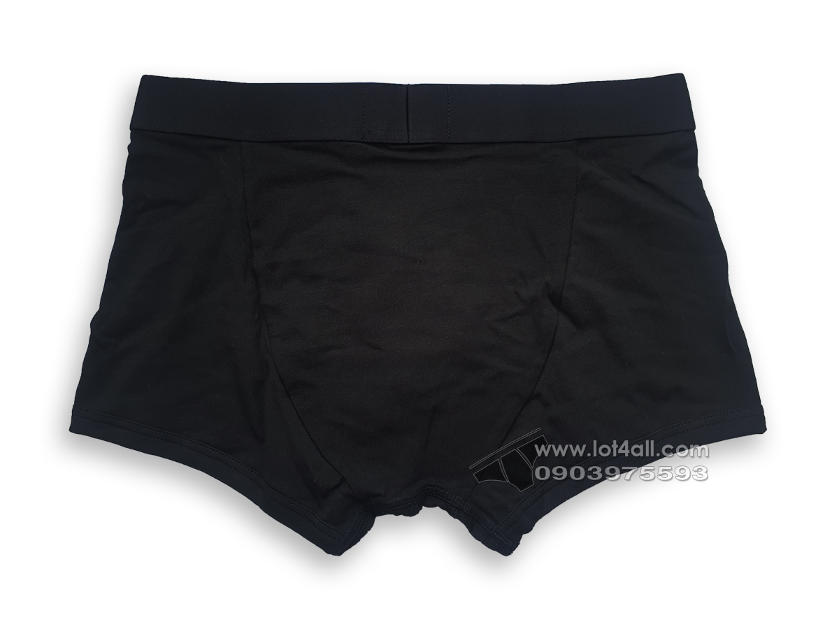 Quần lót nam Emporio Armani Rubber Pixel Logo Trunk Black