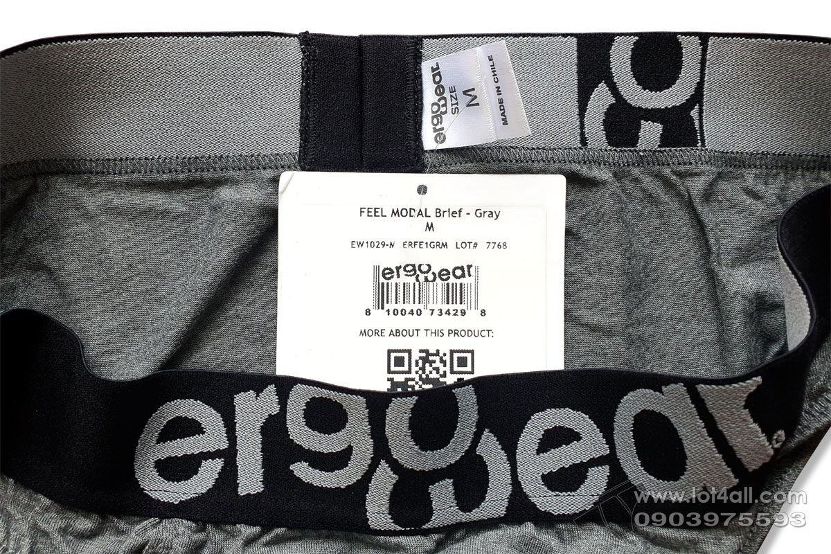 Quần lót nam Ergowear EW1029 FEEL Modal Brief Gray
