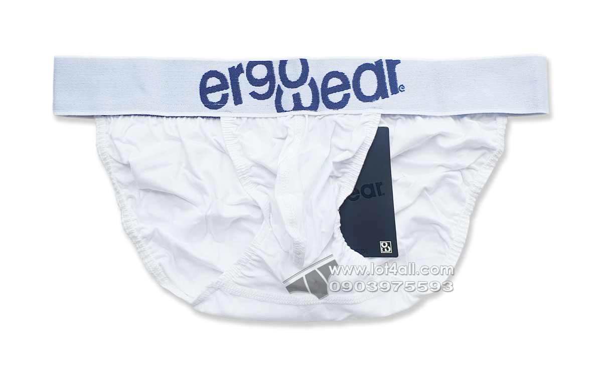 Quần lót nam Ergowear EW1475 MAX Cotton Bikini White