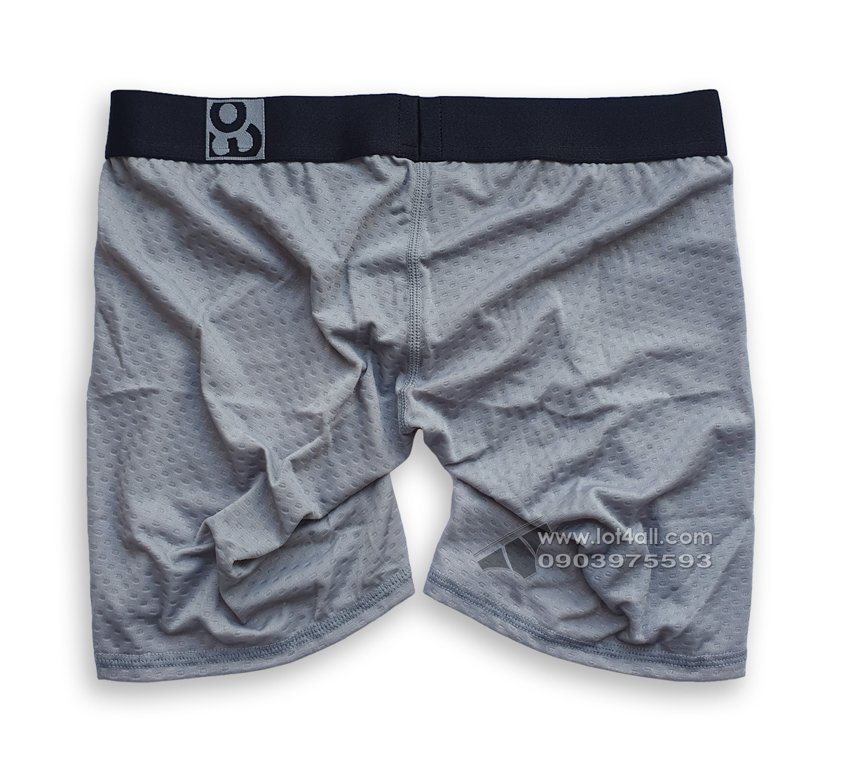 Quần lót nam Ergowear EW1685 MAX FLOW Boxer Brief Gray