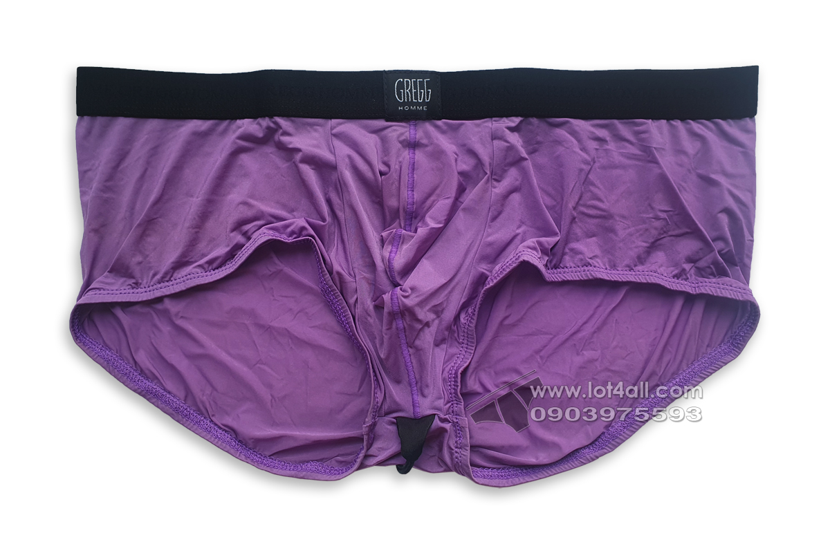 Quần lót nam Gregg Homme 100005 PerfekBum Butt Outliner Square Cut Purple