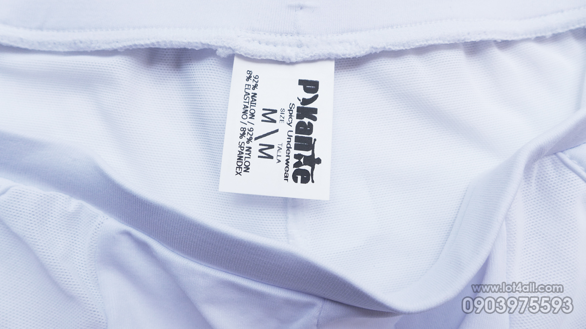 Quần lót nam Pikante 8403 Kraken Eye Latin Boxer White