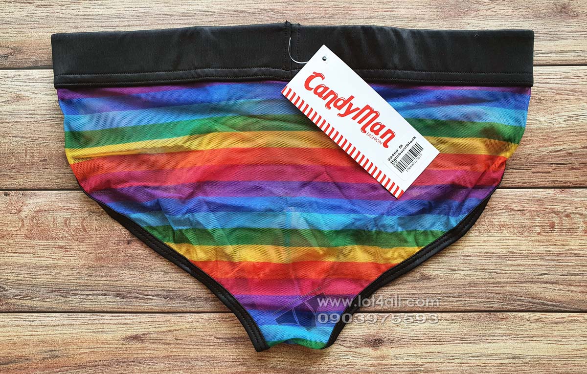 Quần lót nam Candyman 99445 Rainbow Pride Brief Multi-colored