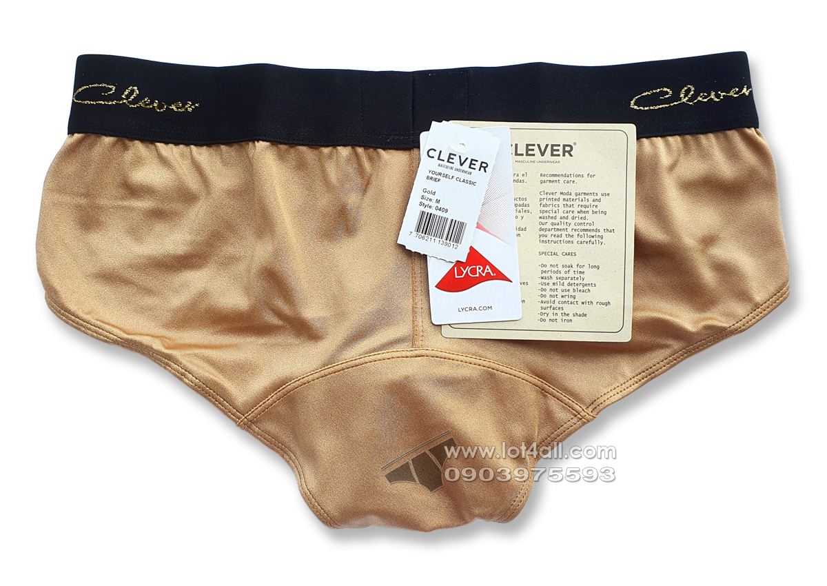 Quần lót nam Clever 0409 Yourself Brief Gold