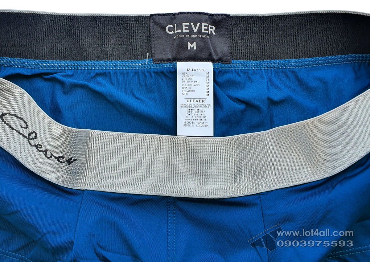 Quần lót nam Clever 0418 Inside Trunk Blue