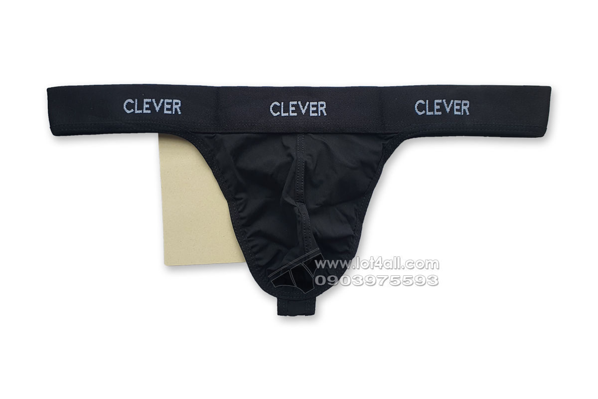 Quần lót nam Clever 0877 Venture Thong Black