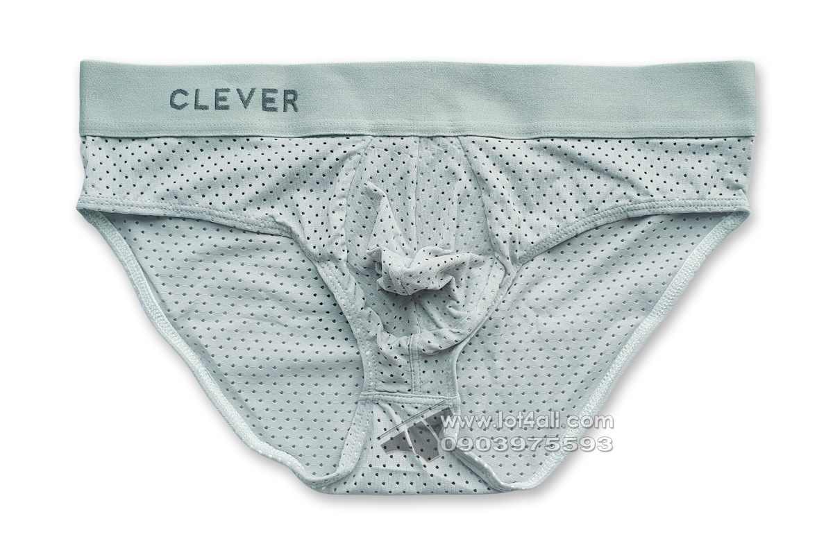 Quần lót nam Clever 1208 Euphoria Brief Gray