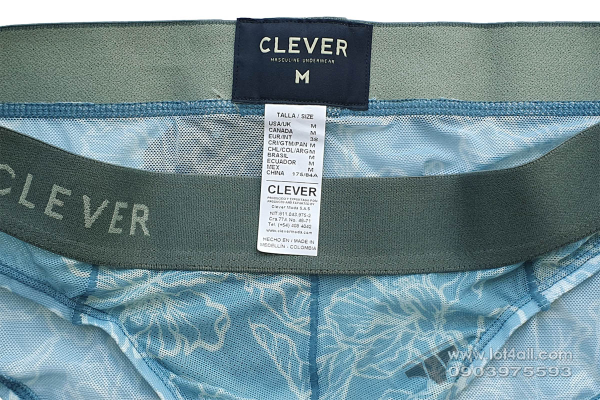 Quần lót nam Clever 1213 Avalon Brief Gray