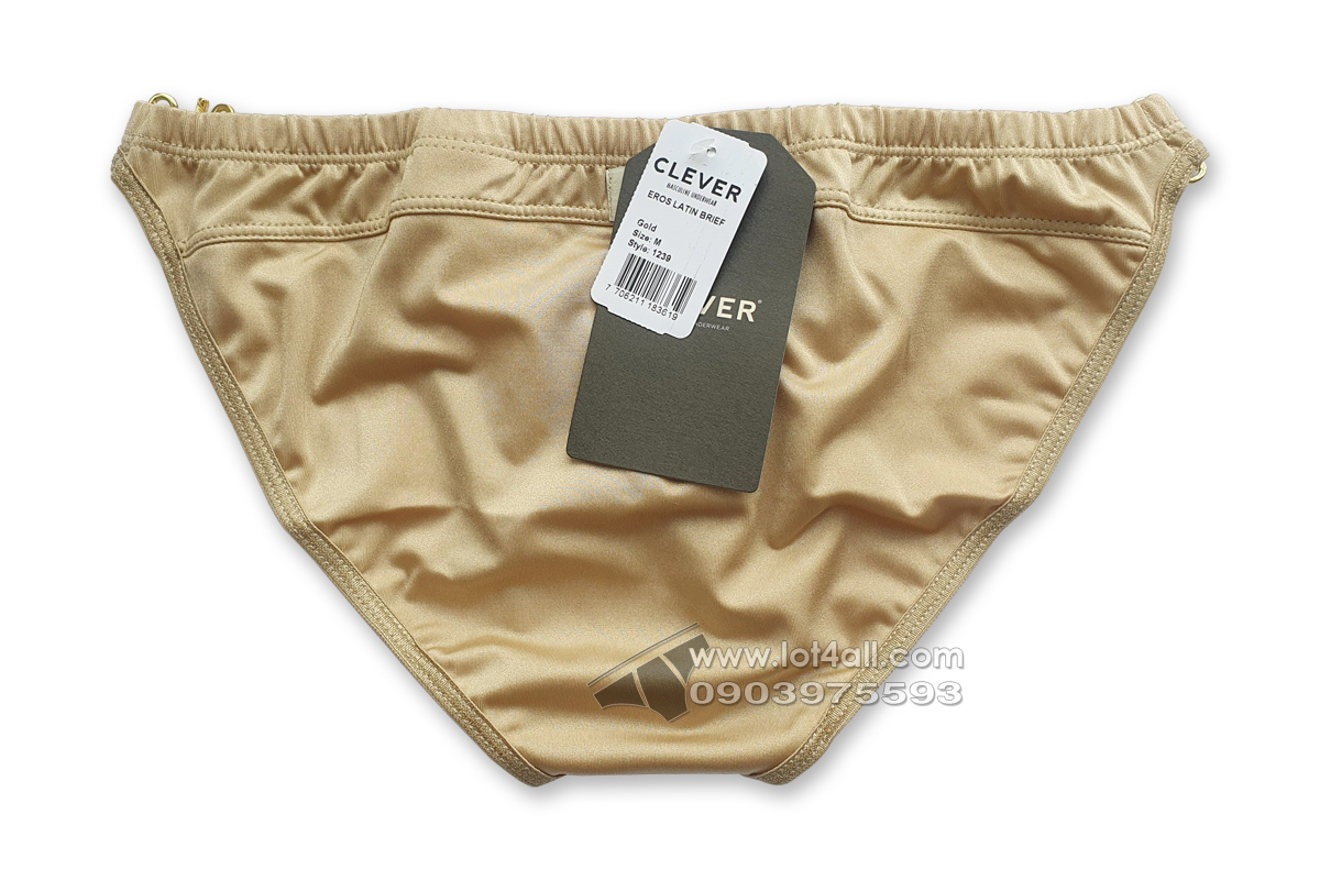 Quần lót nam Clever 1239 Eros Bikini Gold