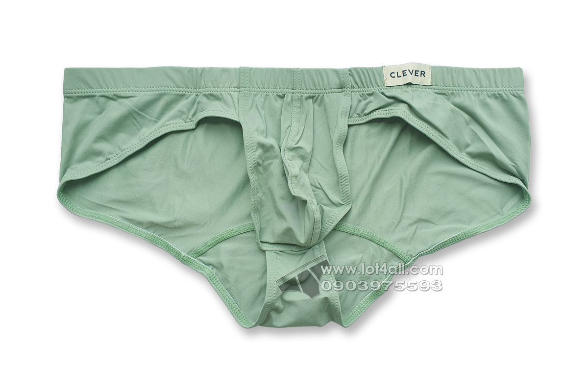 Quần lót nam Clever 1308 Tribe Brief Green