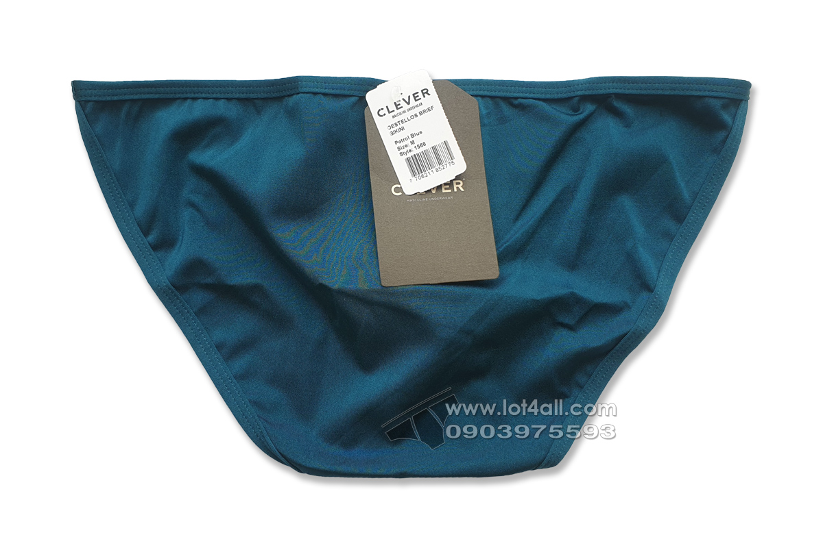 Quần lót nam Clever 1566 Destellos Bikini Petrol Blue