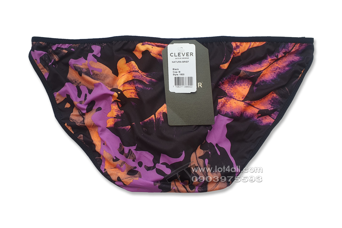 Quần lót nam Clever 1600 Natura Bikini Black