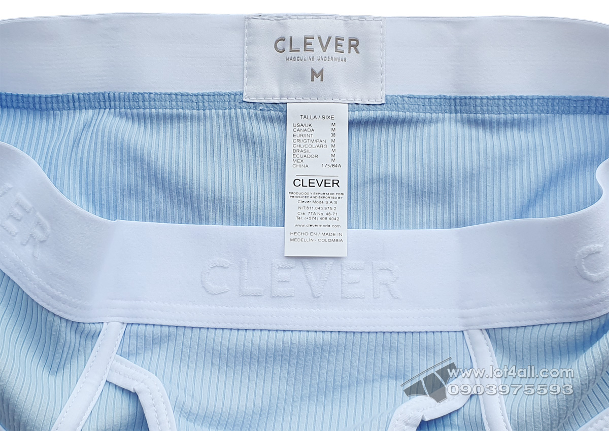 Quần lót nam Clever 1615 Urbano Brief Blue