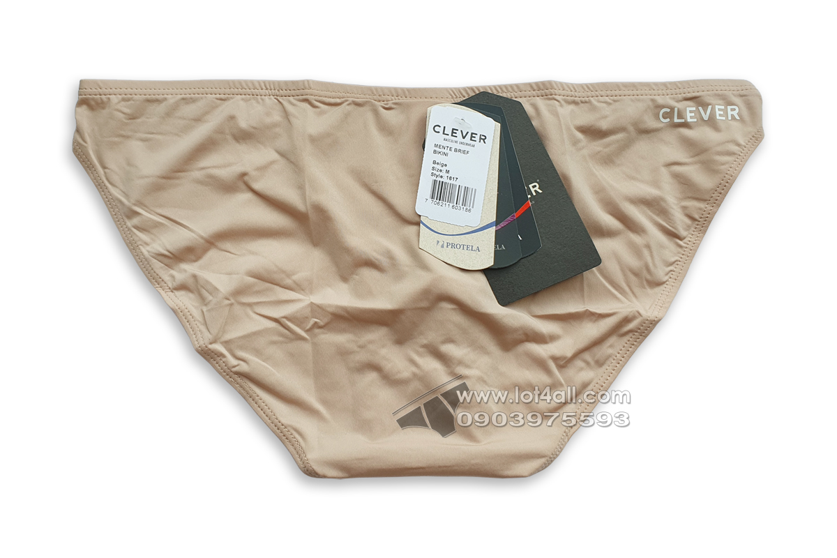 Quần lót nam Clever 1617 Mente Bikini Beige