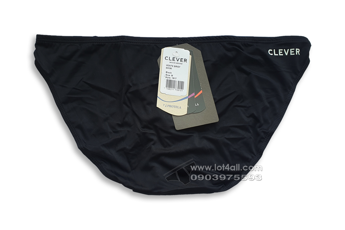 Quần lót nam Clever 1617 Mente Bikini Black