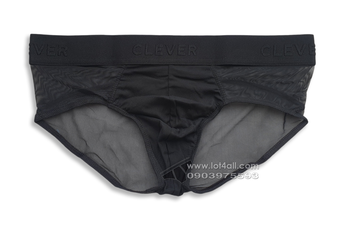 Quần lót nam Clever 1626 Yin Yang Brief Black