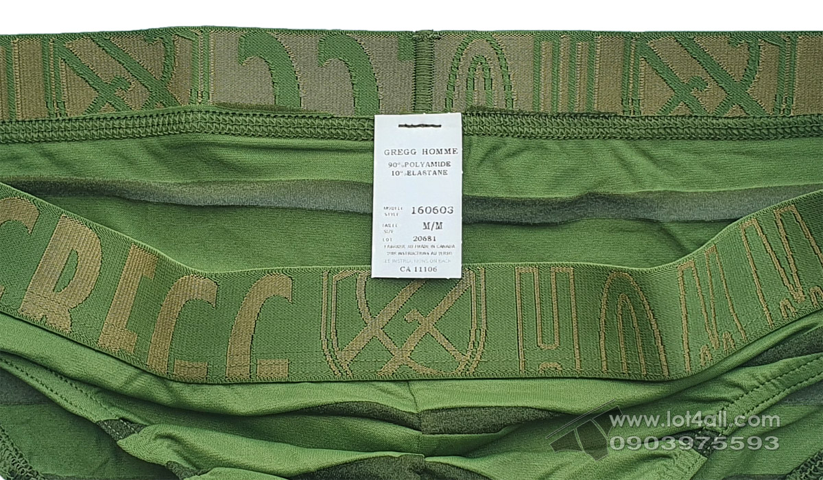 Quần lót nam Gregg Homme 160603 Encore+ Brief Khaki
