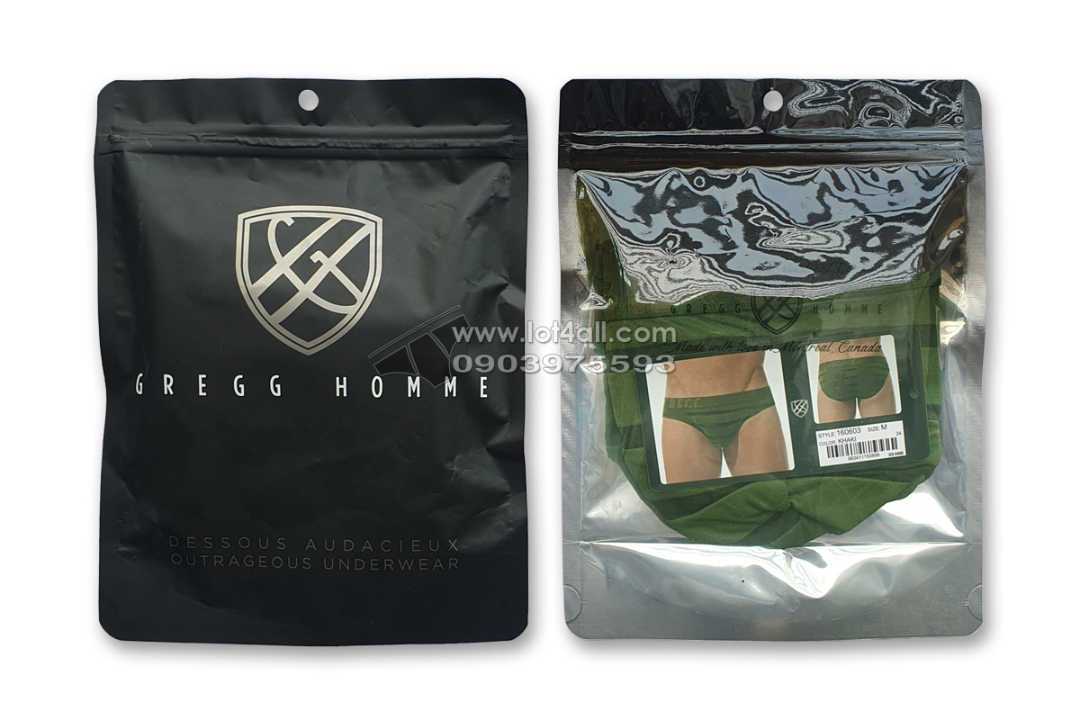 Quần lót nam Gregg Homme 160603 Encore+ Brief Khaki