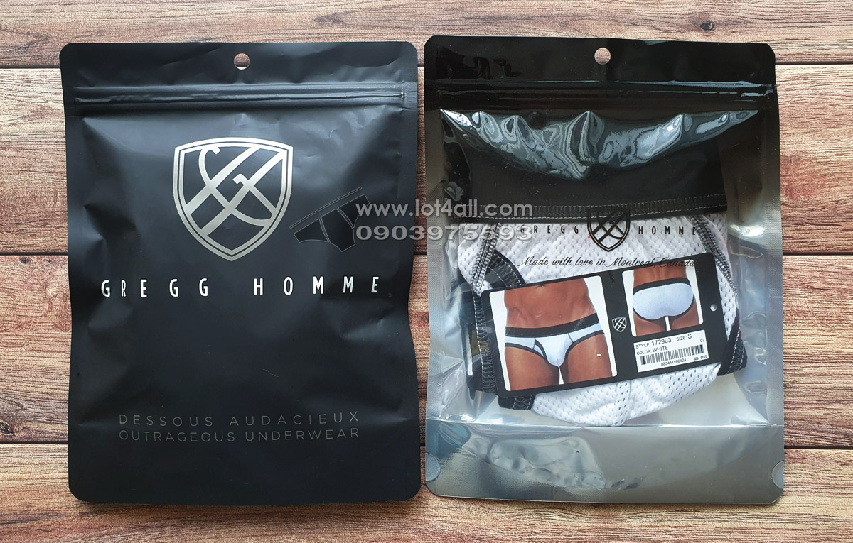 Quần lót nam Gregg Homme 172903 Vintage Brief White