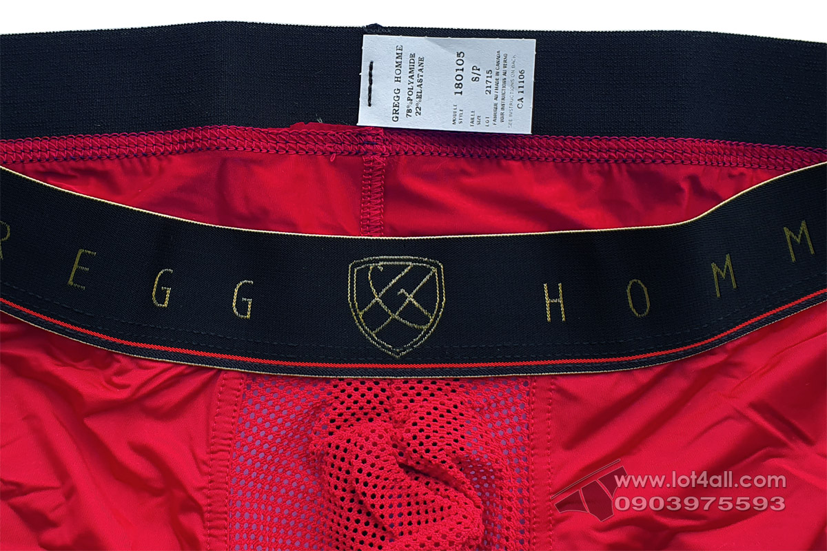 Quần lót nam Gregg Homme 180105 2xposed Trunk Red