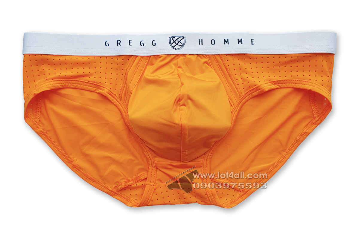 Quần lót nam Gregg Homme 180403 Push Up 4.0 Padded Brief Orange