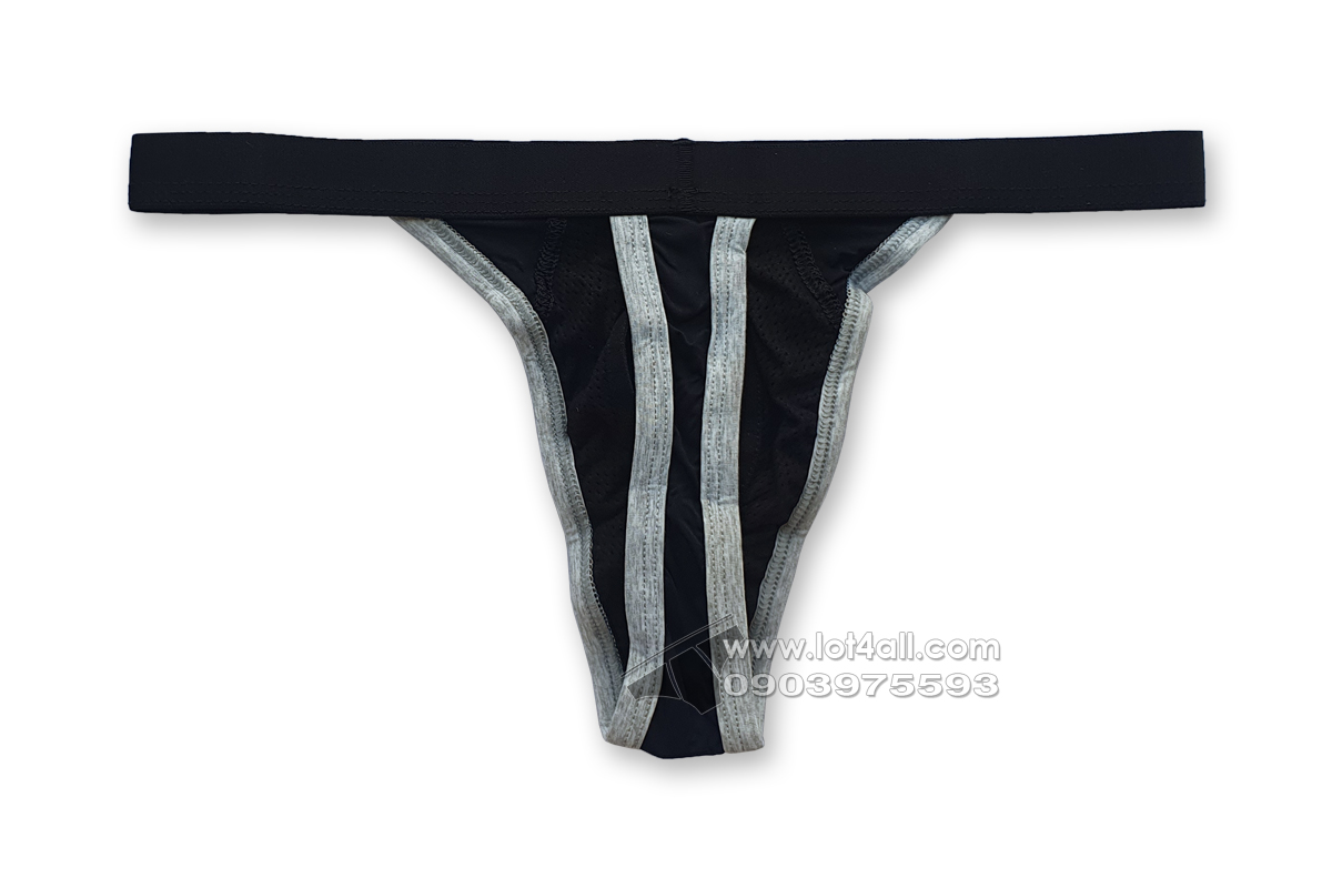 Quần lót nam Gregg Homme 190504 Room Max Gym Thong Black