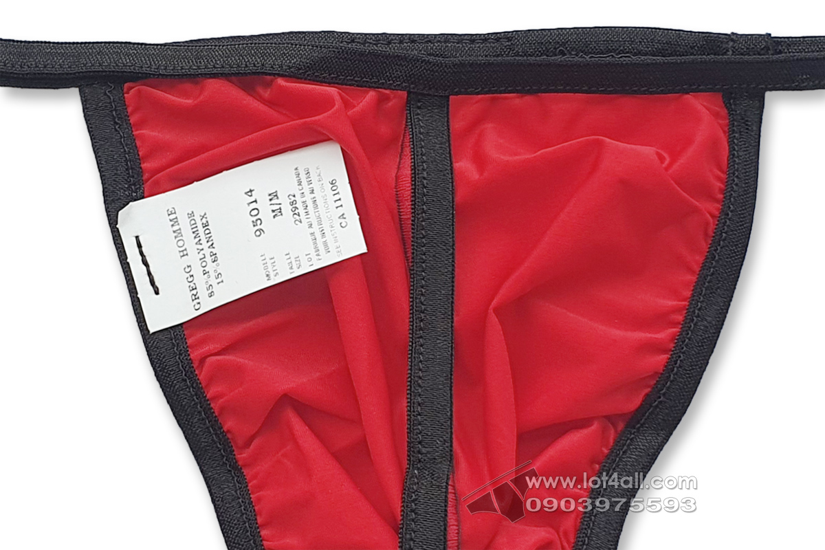 Quần lót nam Gregg Homme 95014 Boytoy Thong Red