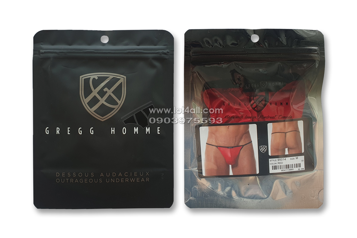 Quần lót nam Gregg Homme 95014 Boytoy Thong Red