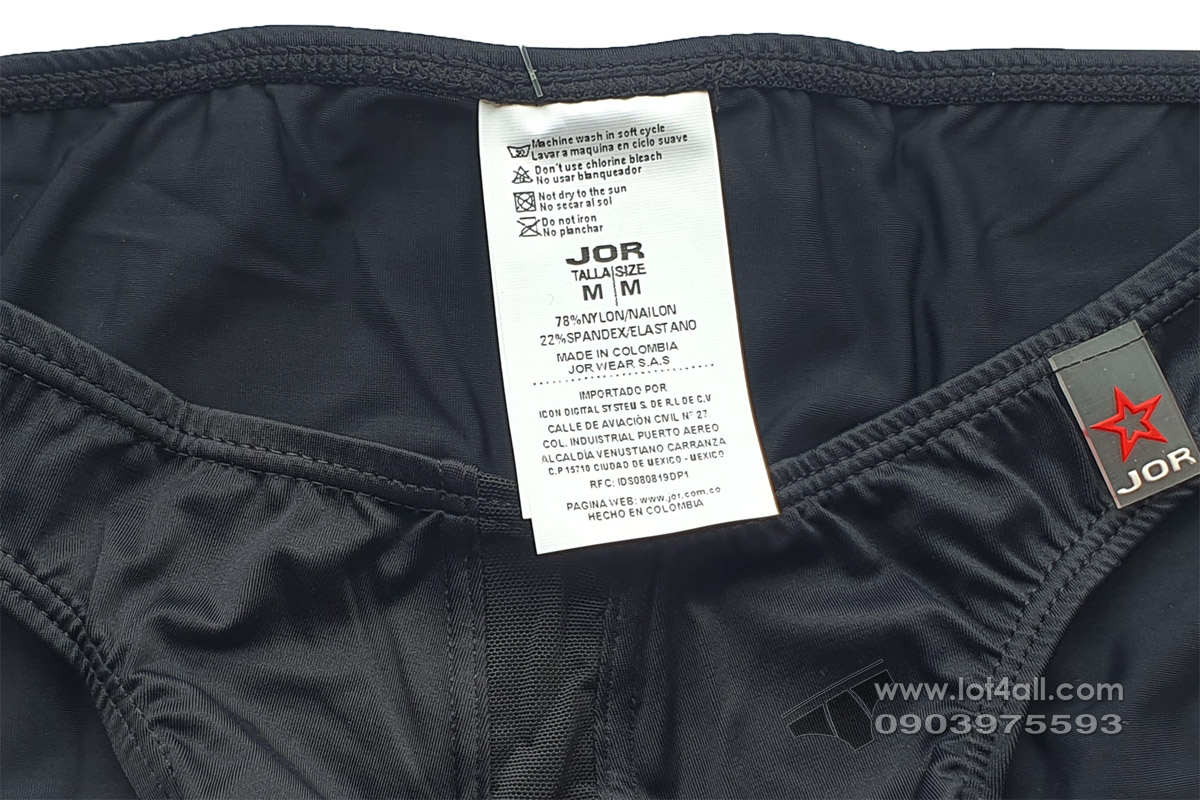 Quần lót nam JOR 2150 Apolo Bikini Black