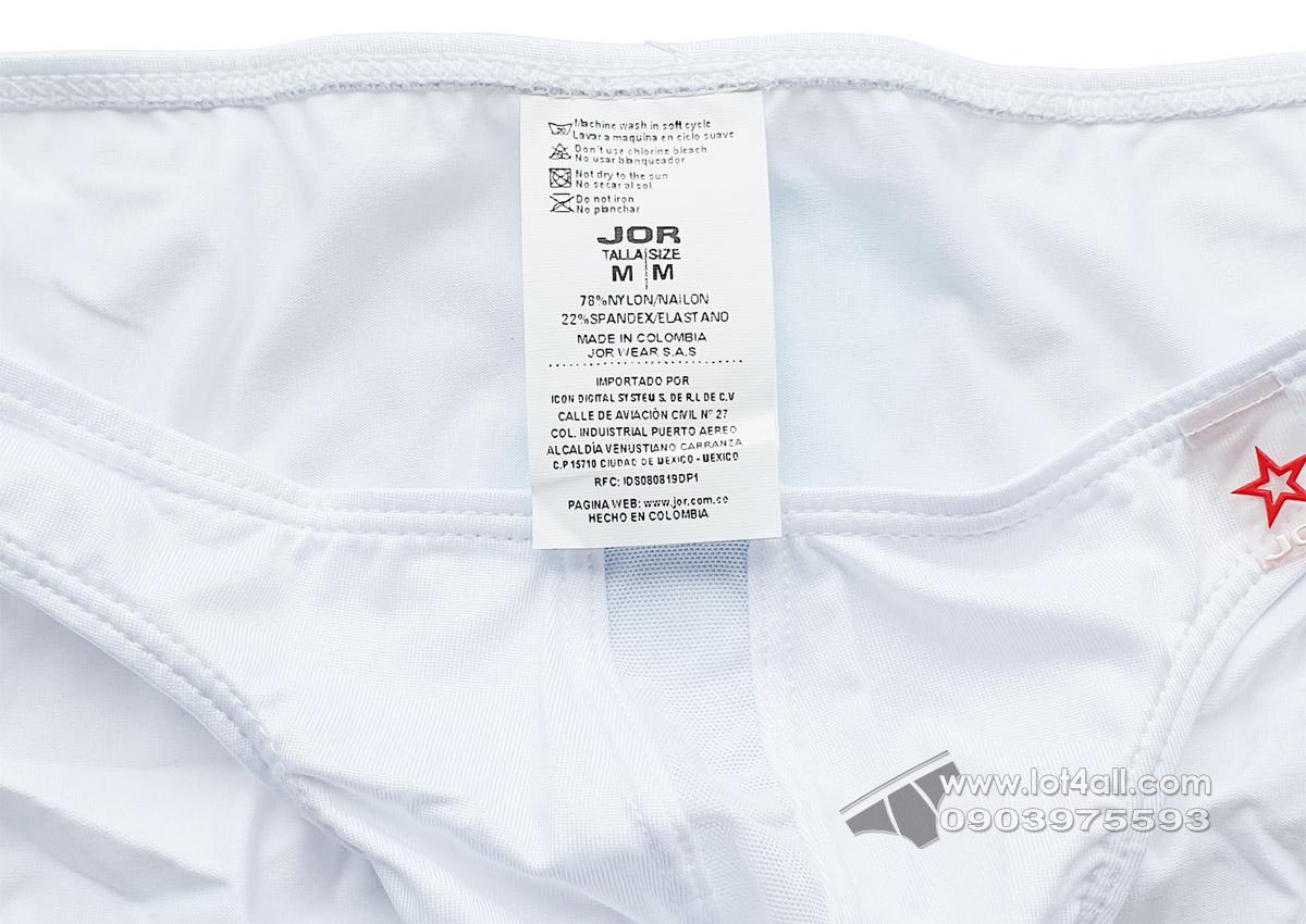 Quần lót nam JOR 2150 Apolo Bikini White