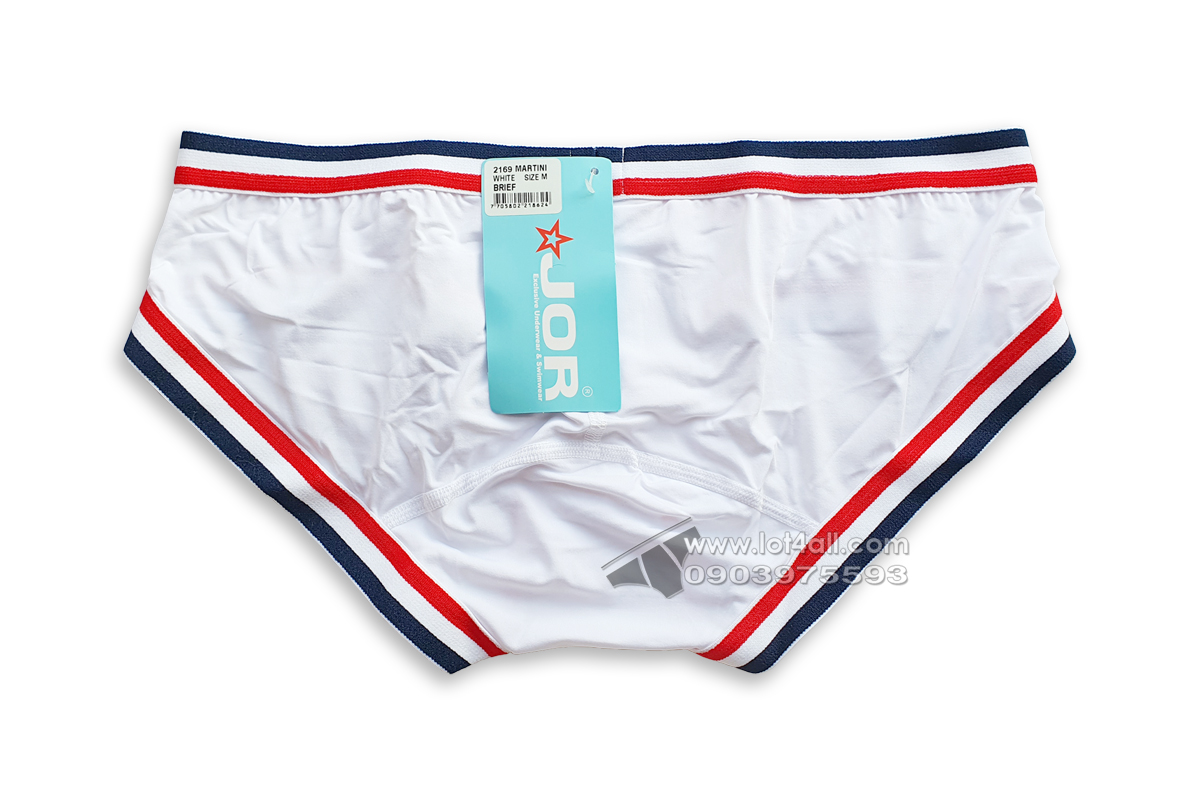 Quần lót nam JOR 2169 Martini Brief White
