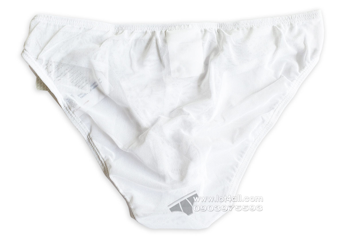 Quần lót nam cao cấp Joe Snyder JS01 Classic Bikini Mesh White