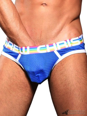 Quần lót nam Andrew Christian 92027 Pride Mesh Almost Naked Brief Electricity