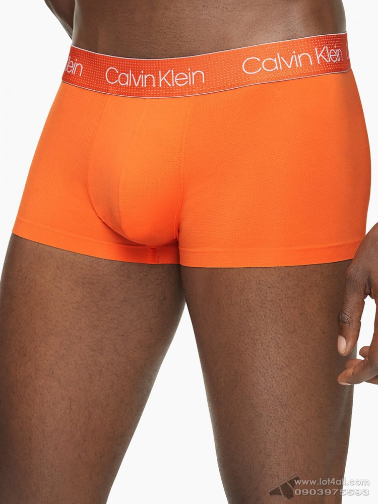 Quần lót nam Calvin Klein NB2753 Air FX Tech Micro Low Rise Trunk Glossed  Orange