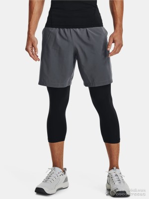 Quần short nam Under Armour Woven Graphic Pitch Grey/Black