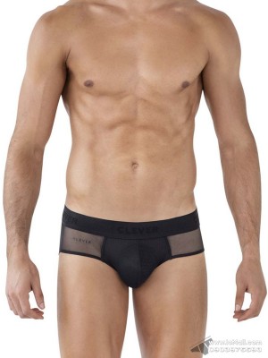 Quần lót nam Clever 1626 Yin Yang Brief Black