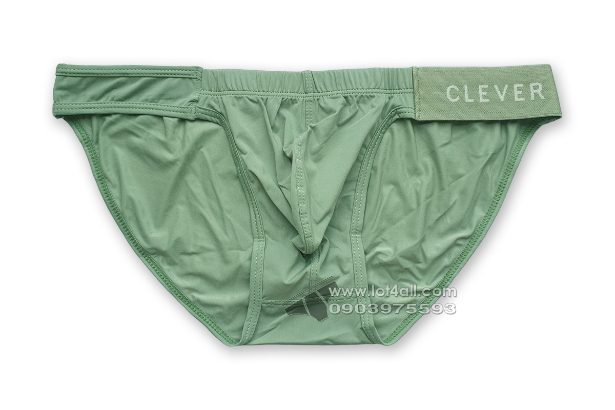 Quần lót nam Clever 1307 Tribe Bikini Green