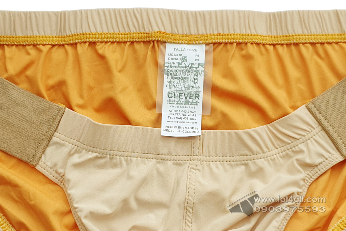 Quần lót nam Clever 1631 Secure Bikini Beige