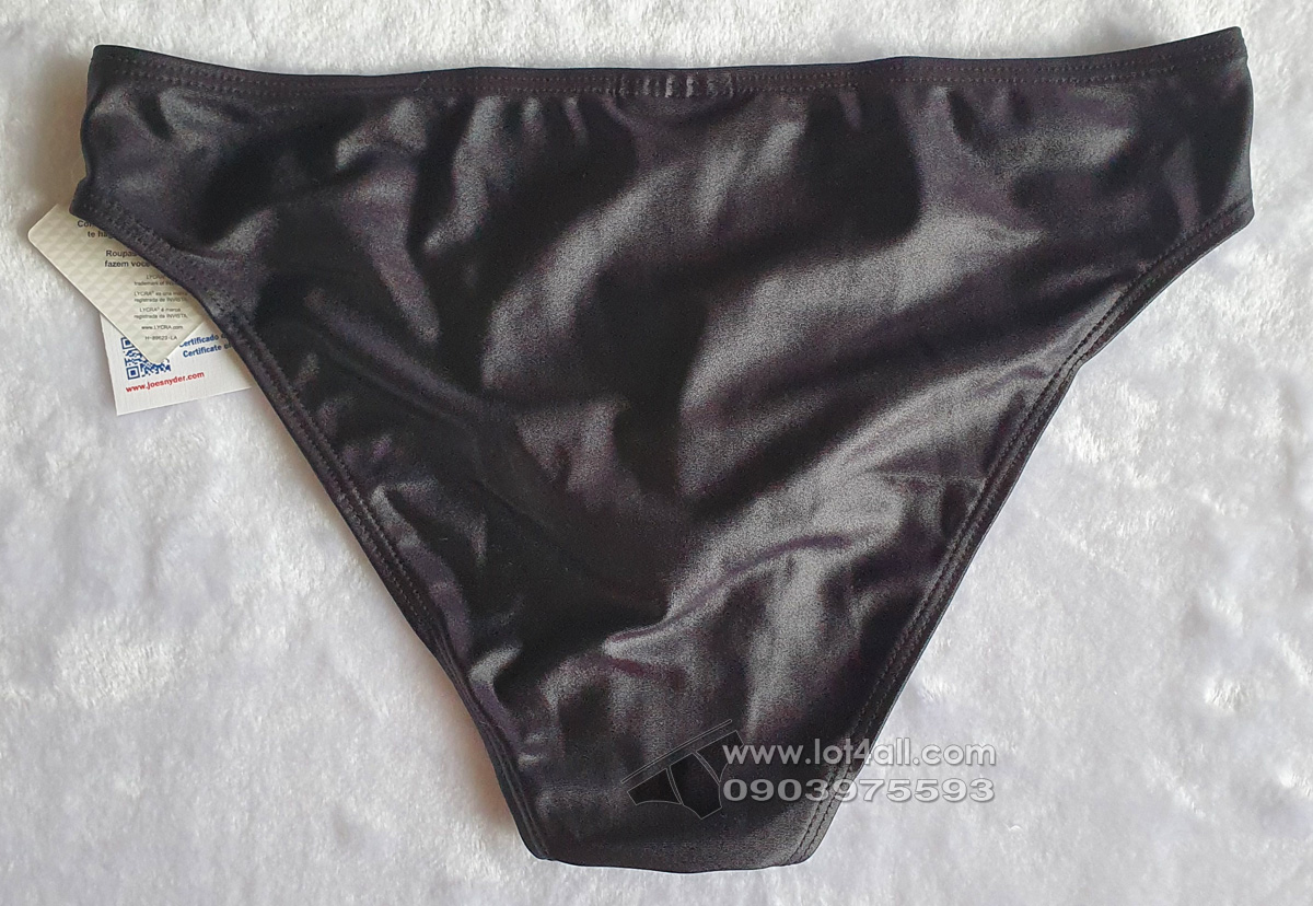 Quần lót nam cao cấp Joe Snyder JS01 Classic Bikini Metal Black