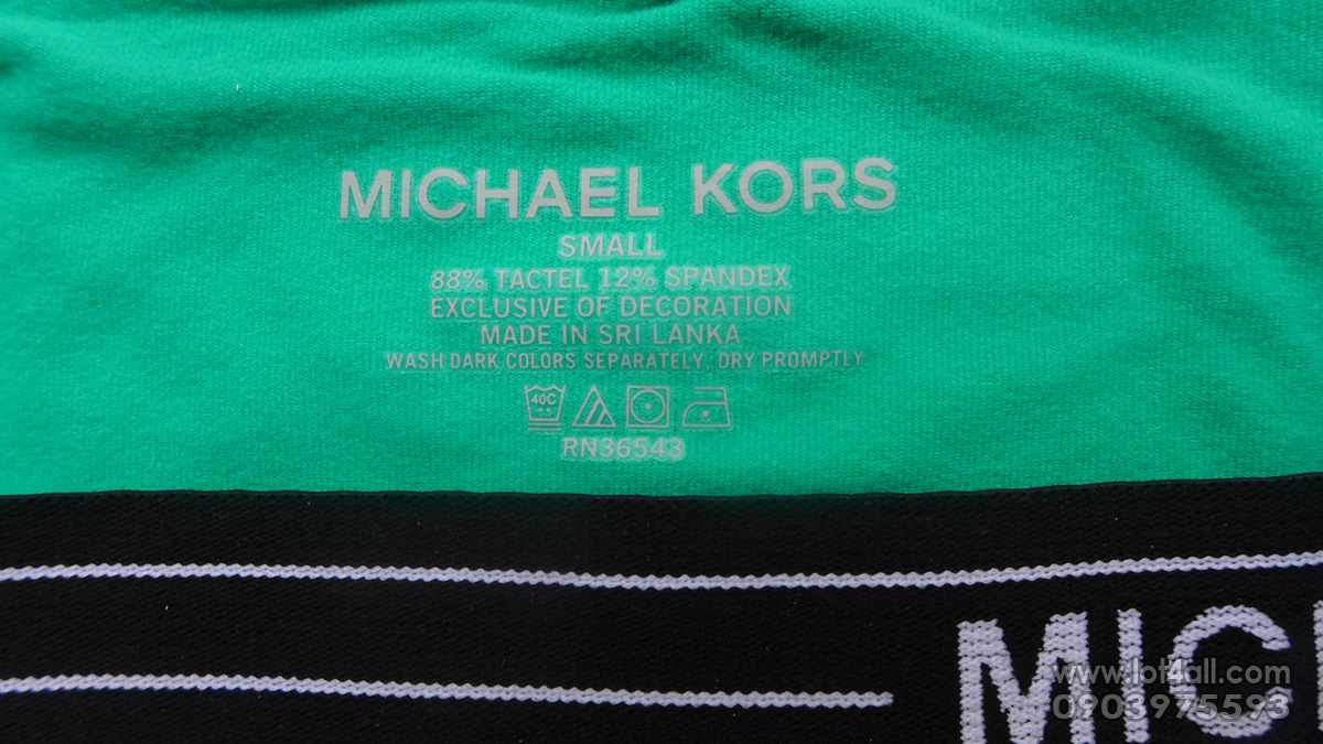 Quần lót nam cao cấp Michael Kors Microfiber Stretch Trunk Shamrock